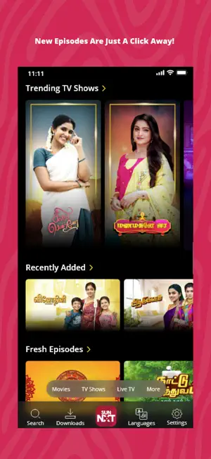 Sun NXT : Live TV & Movies screenshot 3