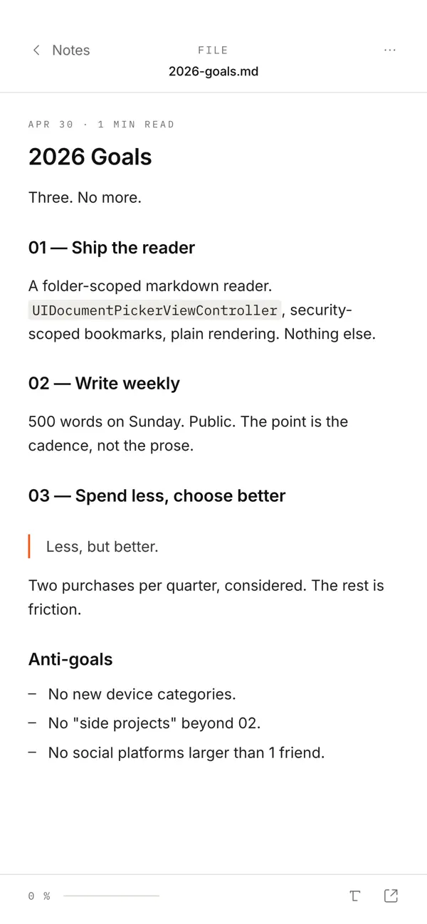 Screenshot #3 pour Plain Markdown