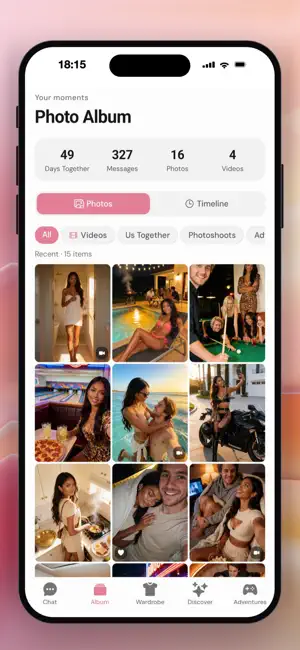 AI Chat Companion: Kissable screenshot 2