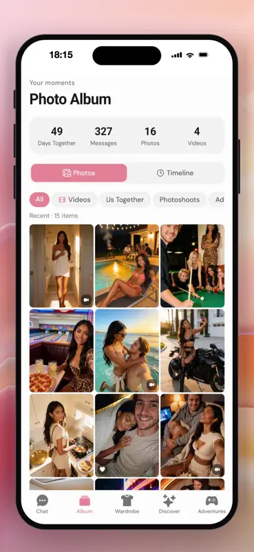 AI Chat Companion: Kissable screenshot 2 of 7