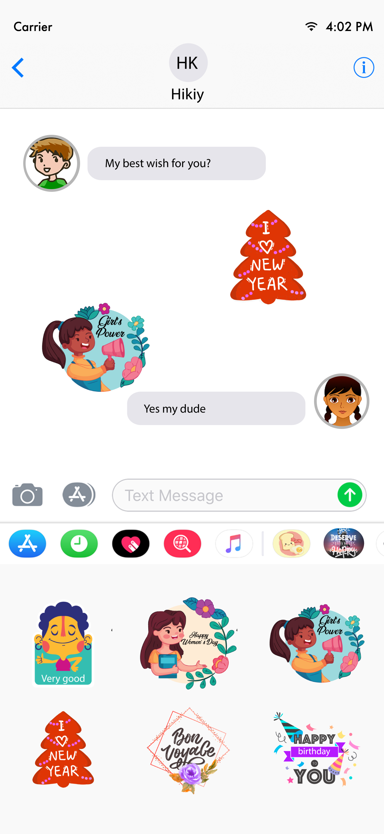 Animated Wishes Stickers Pack screenshot 4