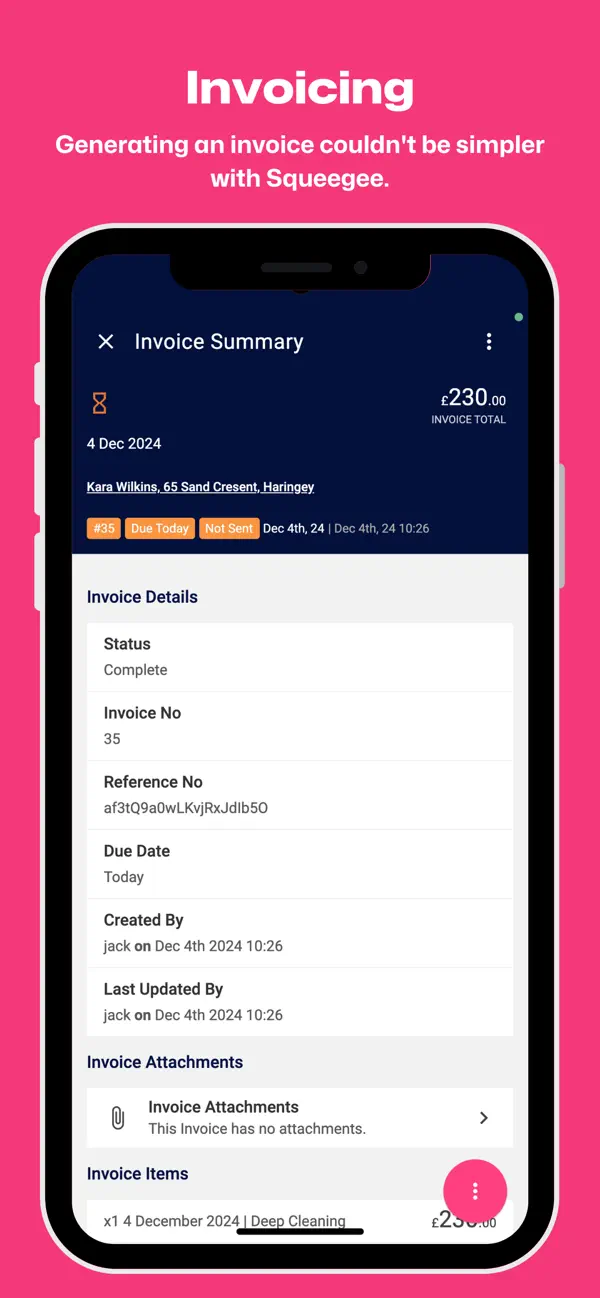 Screenshot #2 pour Squeegee® - Work Planner