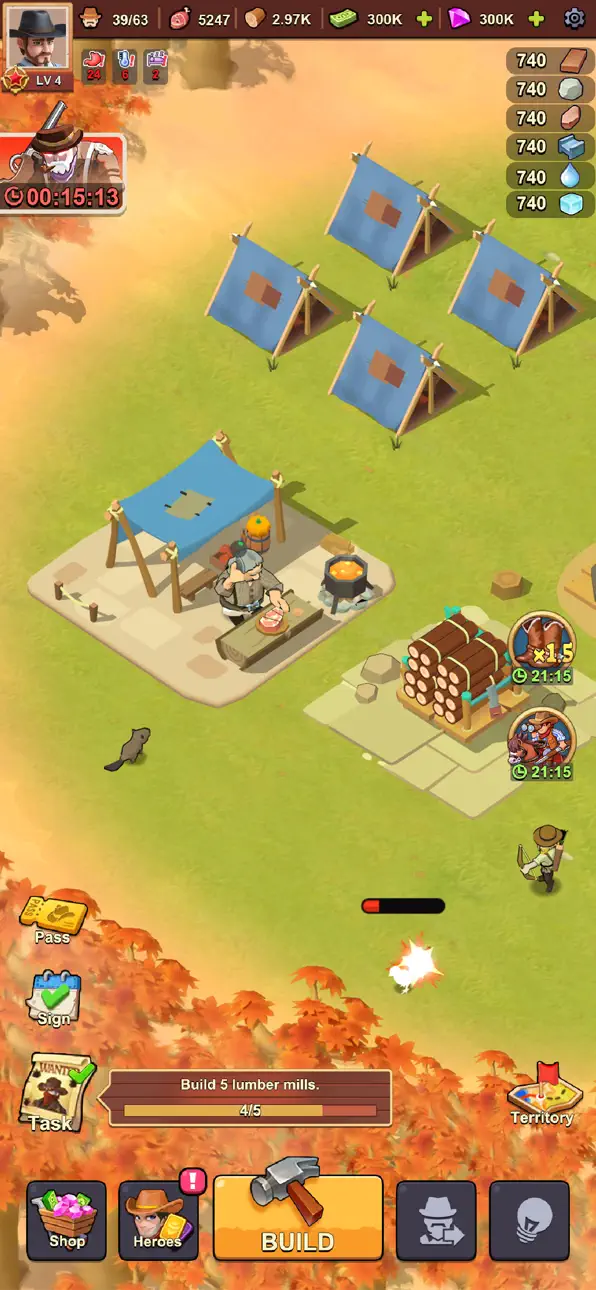 West Survivor iOS Mod IPA screenshot 5 - iOS game interface