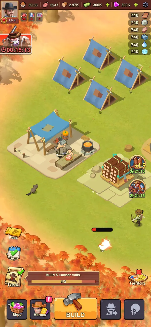 West Survivor iOS Mod IPA screenshot 5 - iOS game interface