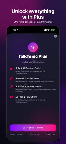Talk Tonic のスクリーンショット