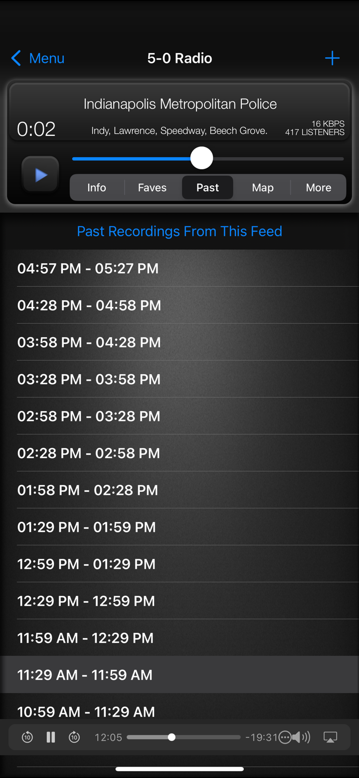 5-0 Radio Pro Police Scanner screenshot 3