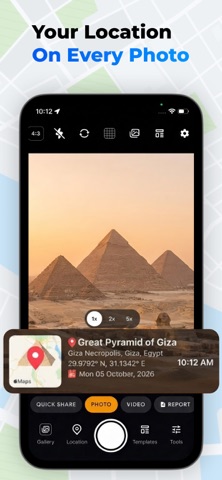 GPS Map Camera - CamShot screenshot 2