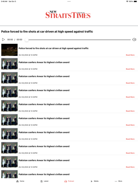 Screenshot #6 pour New Straits Times Mobile