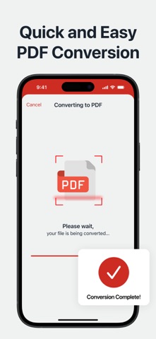 PDF Converter • File Editor iPhone screenshot