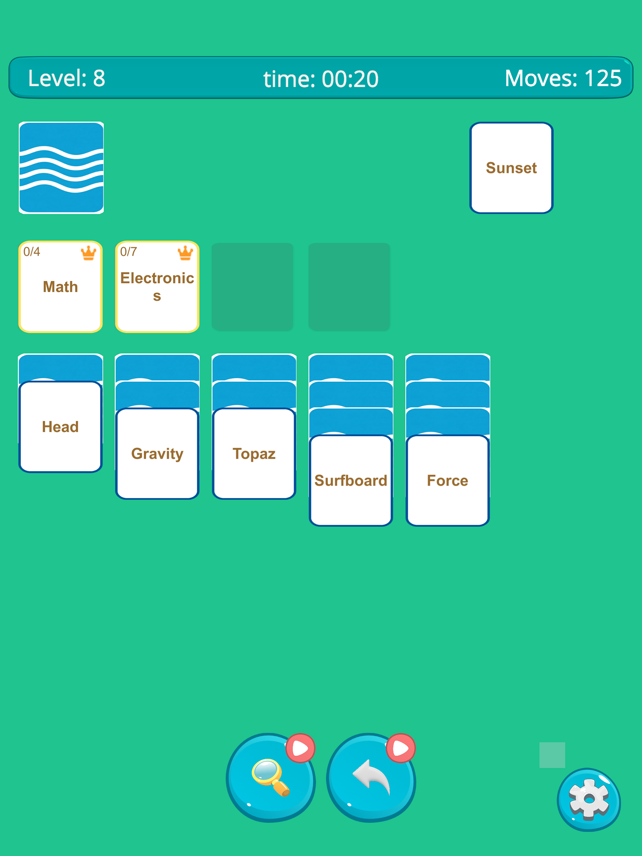 Word Associations Solitaire screenshot 10