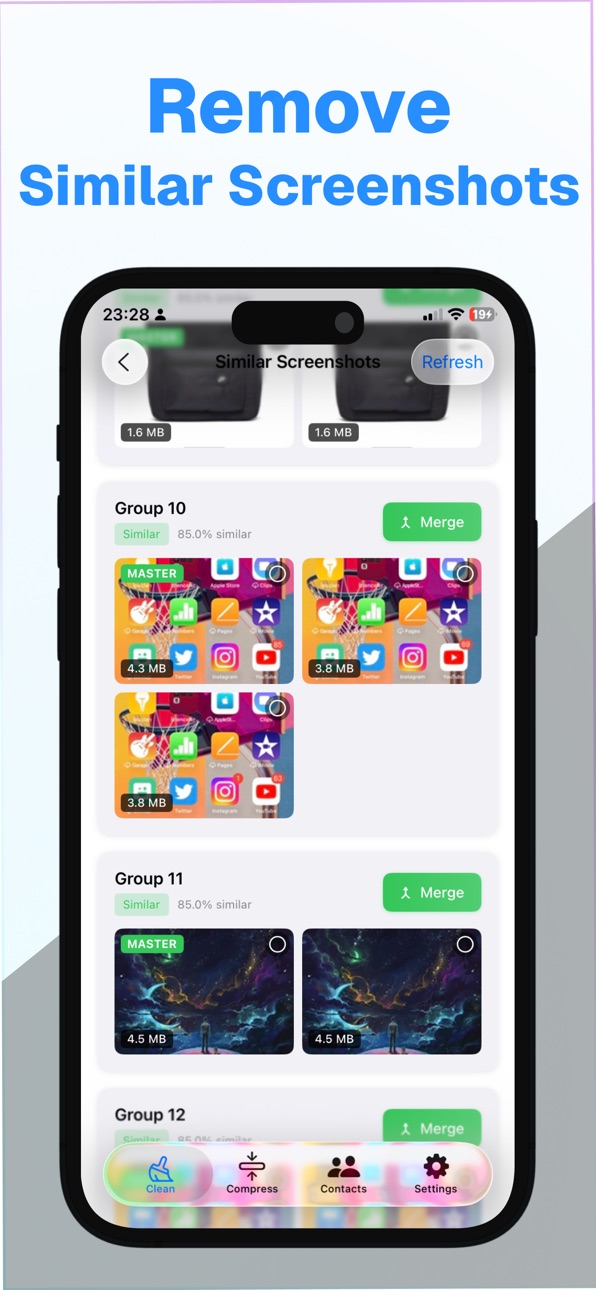 iPhone screenshot