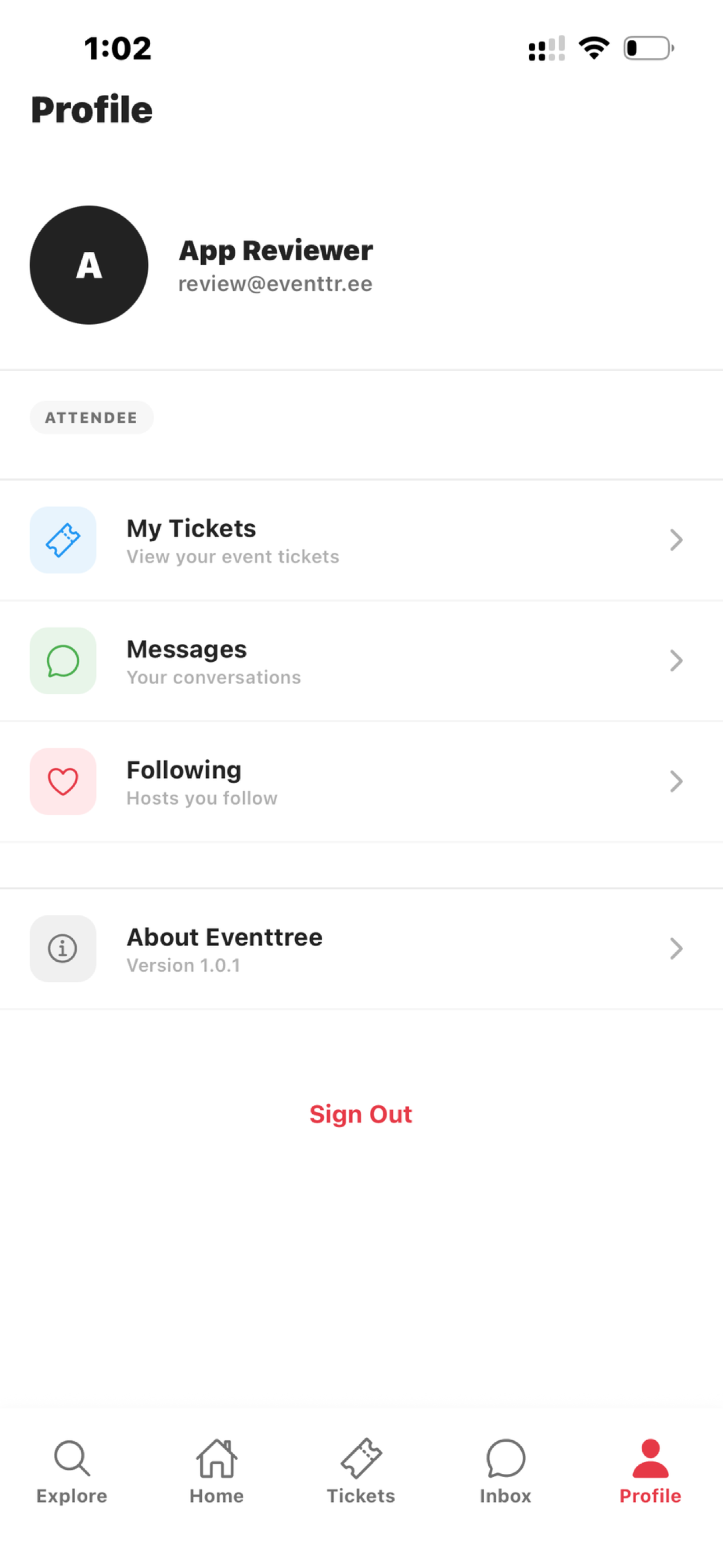 Eventtree screenshot 4