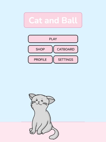 Cat And Ball iPad screenshot