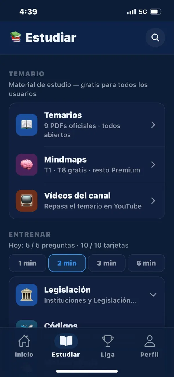 Screenshot #1 pour ATCO Academy: Oposición ATC