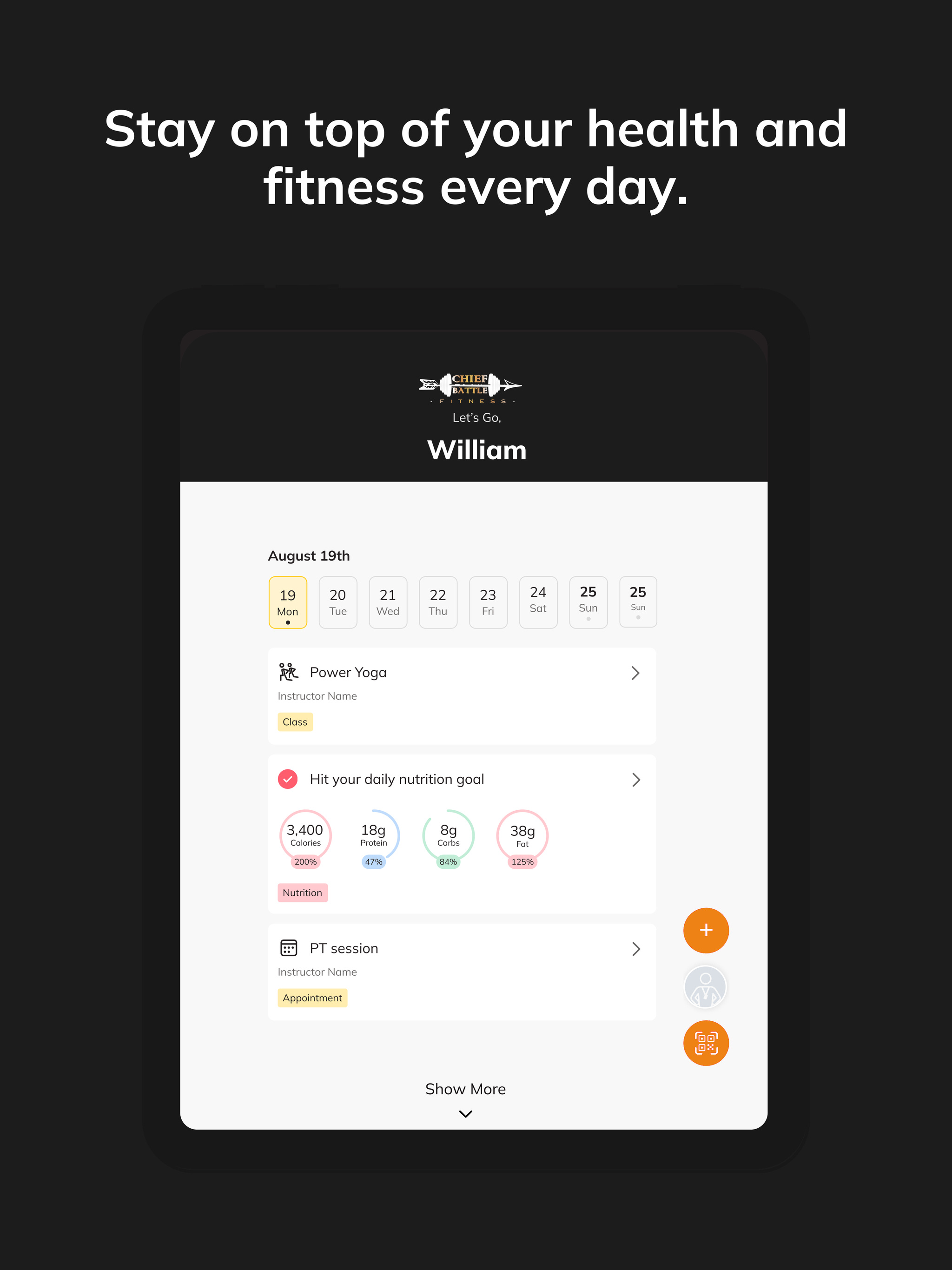 Chief Battle Fitness screenshot 8