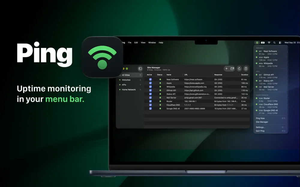 Ping on Mac — screenshot 1 of 7