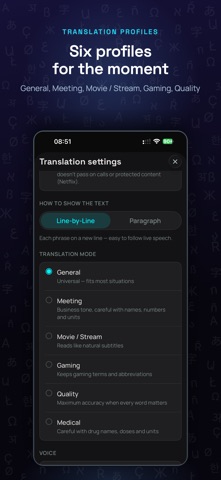 StreamVox: AI Voice Translator Screenshot 6 of 9