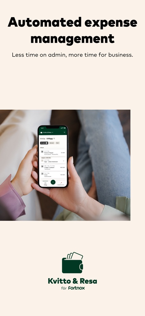 Kvitto & Resa - Business App | MWM