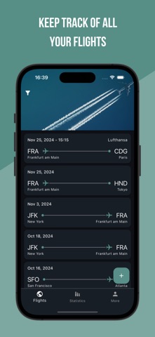 myFlights - Flight Diary Screenshot 1 of 7