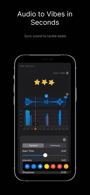 HapticSync - Vibration Studio screenshot 2