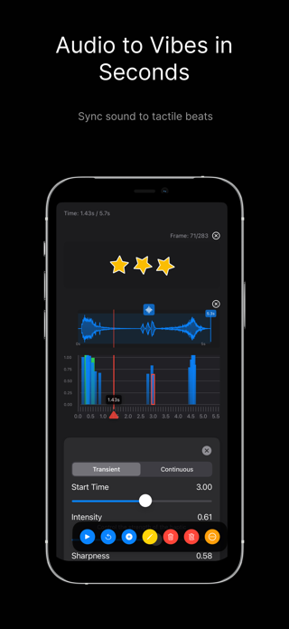 HapticSync - Vibration Studio Screenshot 2 of 4