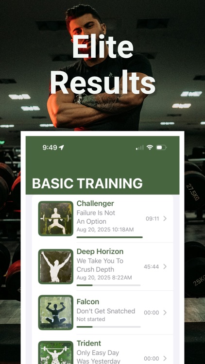 Basic Training Workout