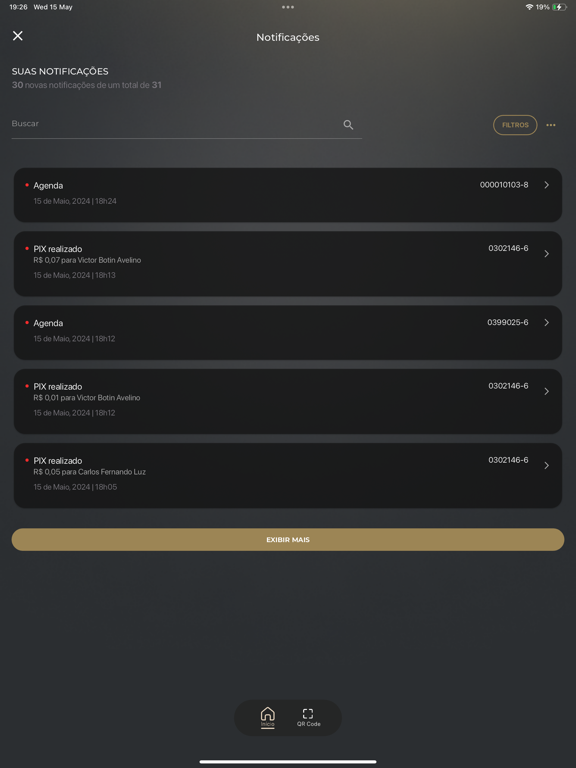 ASA | Conta, Investimentos e + iPad screenshot 6 - Finance app