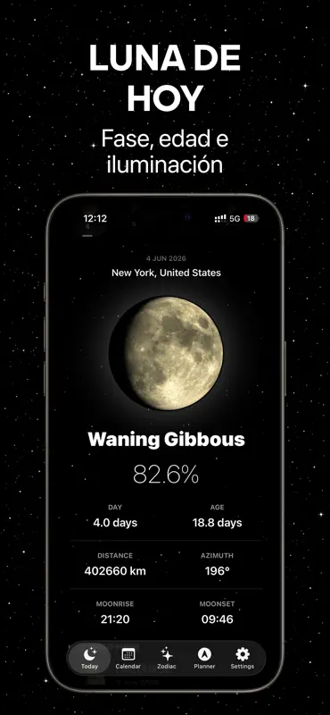 Moon Phase | Lunar Widget screenshot 2 of 5
