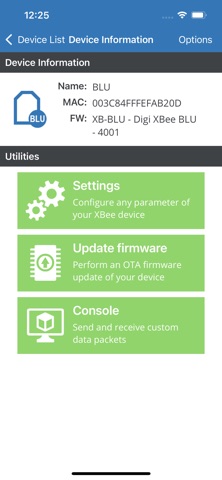 Digi XBee Mobile Screenshot 3 of 6