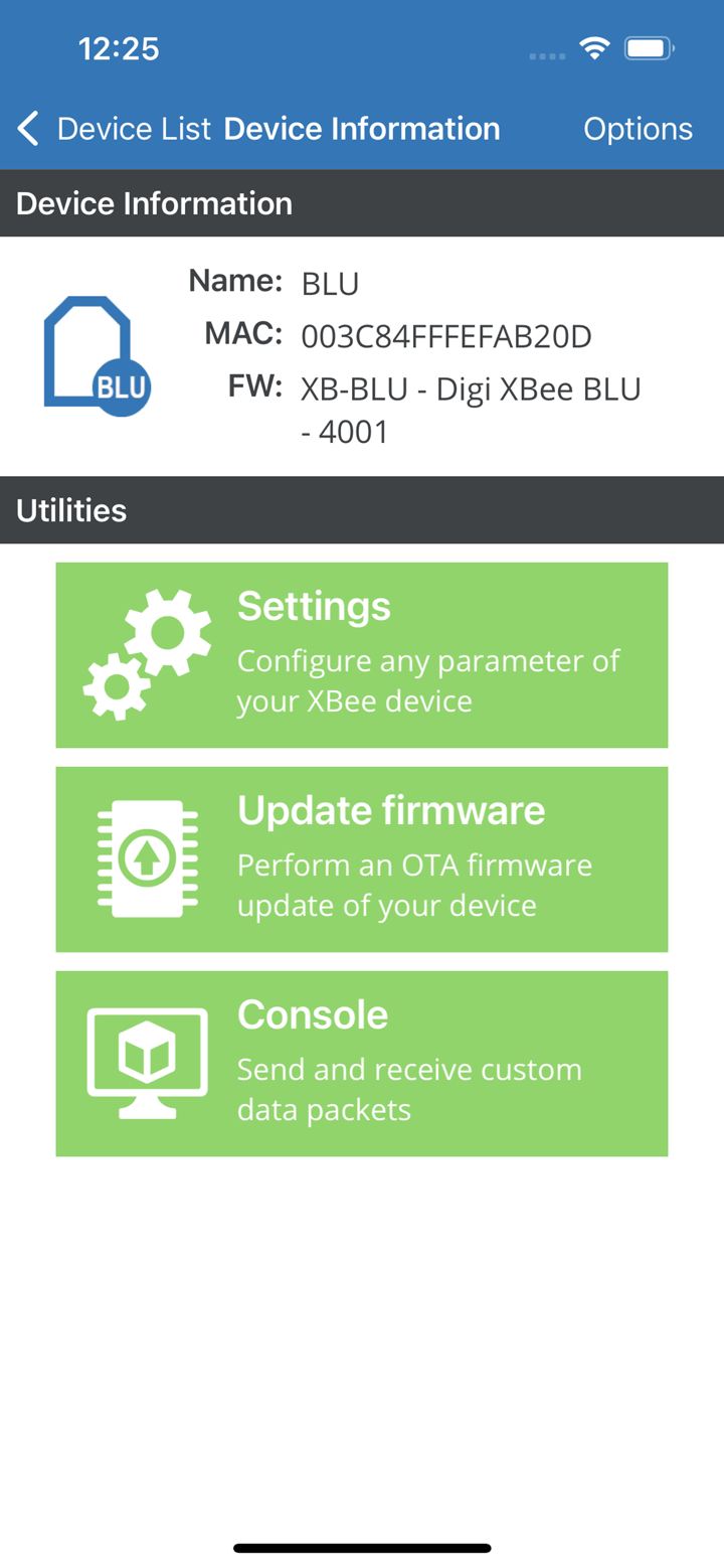 Digi XBee Mobile screenshot 3