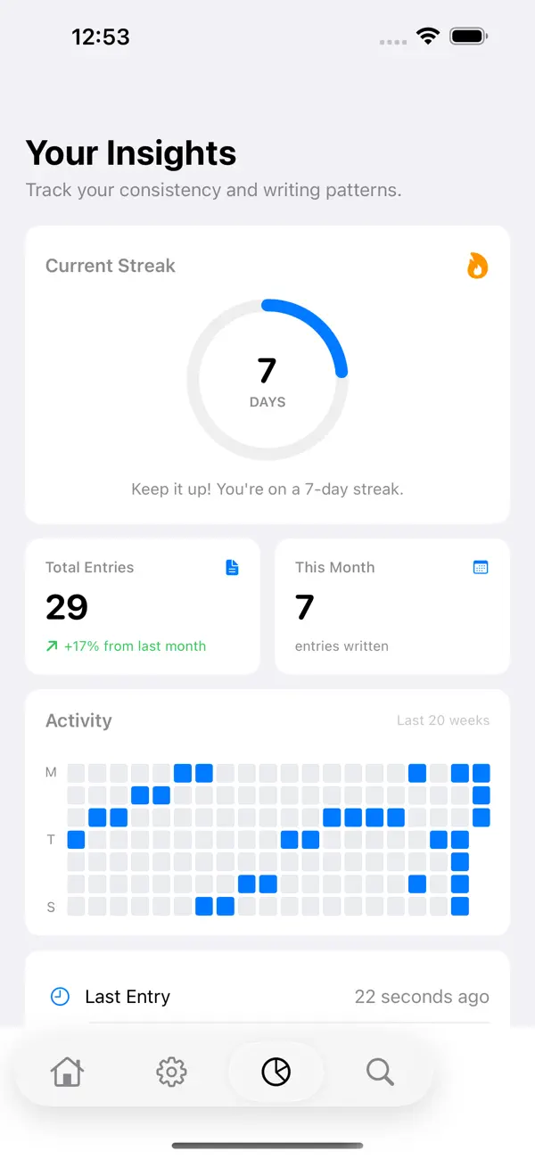 Screenshot #3 pour Jonal: Private Journal & Diary