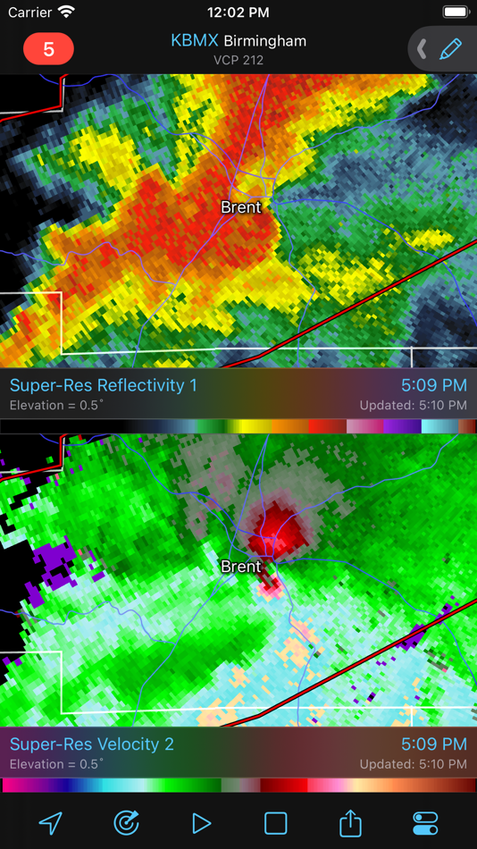 #3. RadarScope (macOS) 由: Base Velocity, LLC