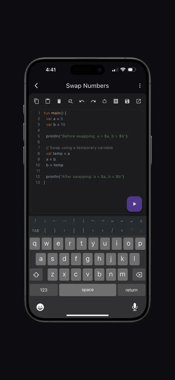 Screenshot #2 pour Kotlin Compiler(Pro)