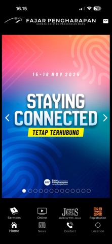 GKPB Fajar Pengharapan iPhone screenshot