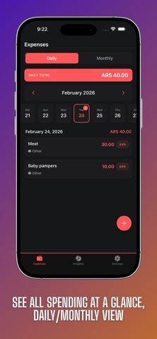 SmartSpend: Expense Tracker Screenshot 2 of 6