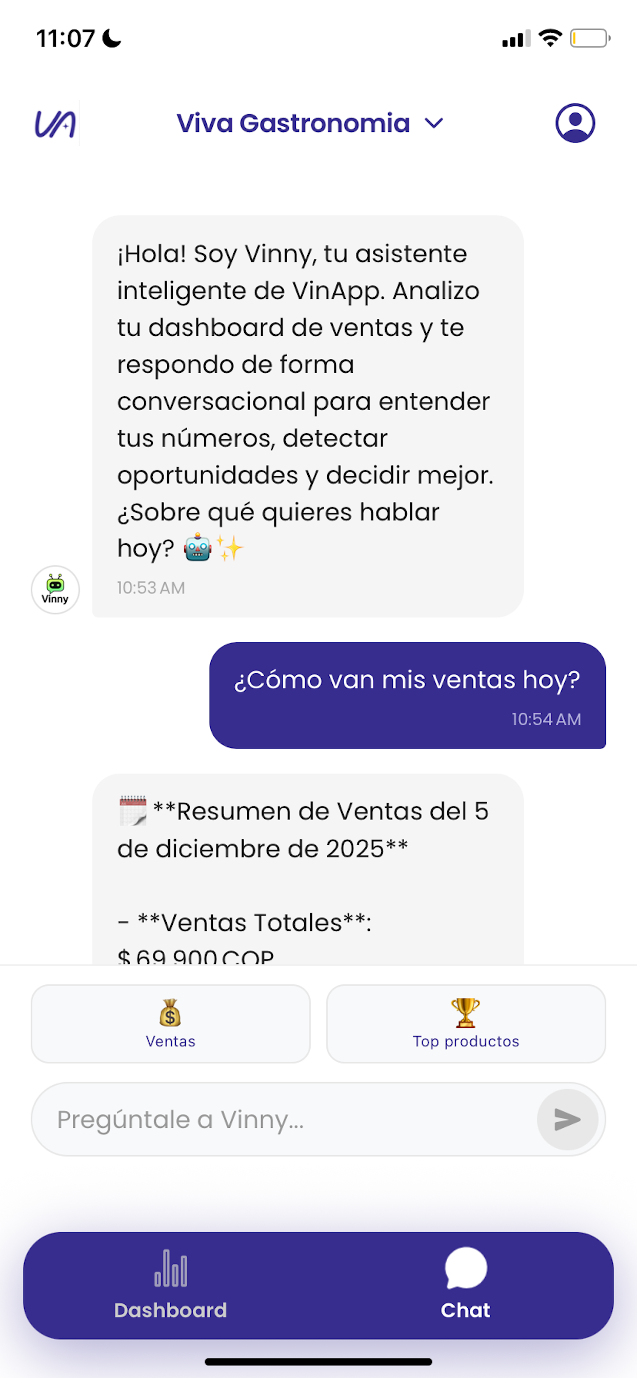 Vinapp IA screenshot 5