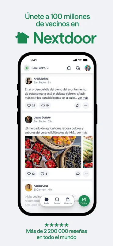 Nextdoor: red del barrio screenshot 1 of 9
