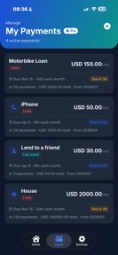 My Payment Reminder screenshot