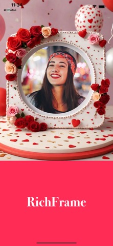 RichFrame Birthday Photo Frameのおすすめ画像1