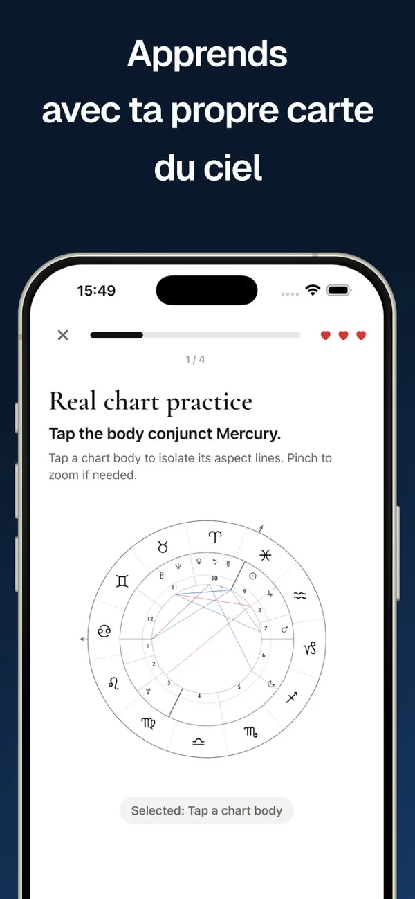 Screenshot #2 pour Cours d'Astrologie: Astrolingo