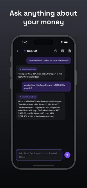 Float AI Expense Tracker screenshot 4