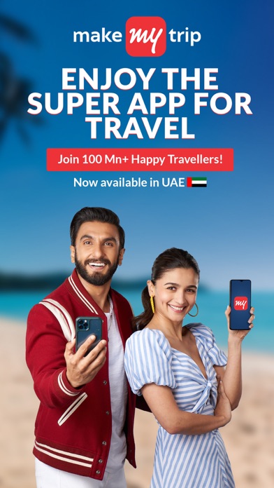 MakeMyTrip Flight, Hotel, Bus Screenshot