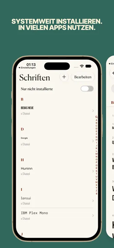 FondFont · Fonts fürs System screenshot 1 of 7