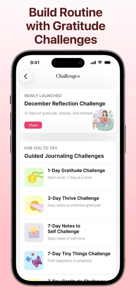 Gratitude: Self-Care Journal screenshot 4 of 6