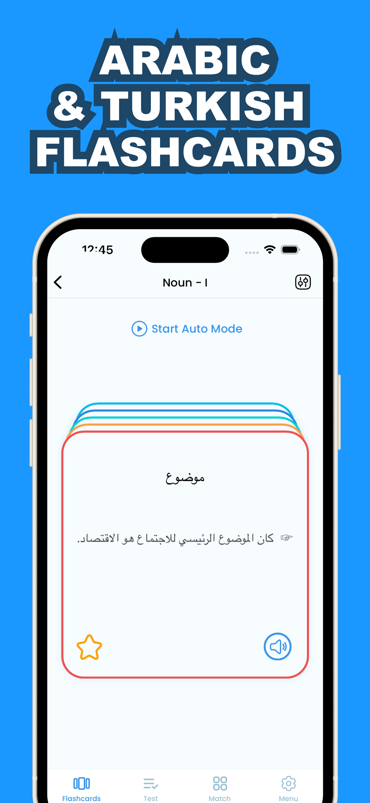 Learn Arabic & Turkish