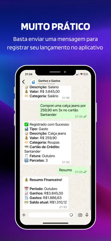 Ganhos e Gastos screenshot 2 of 8