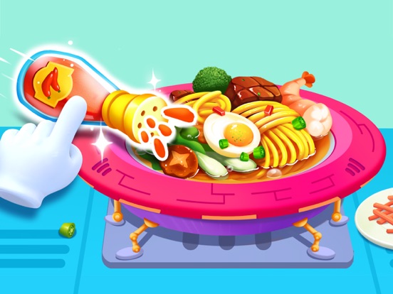 Panda Robot Kitchen - UFO COOK iPad screenshot 4 - Education app