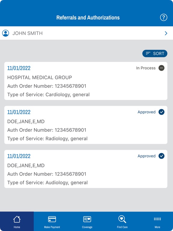 TRICARE East iPad screenshot 4 - Medical app