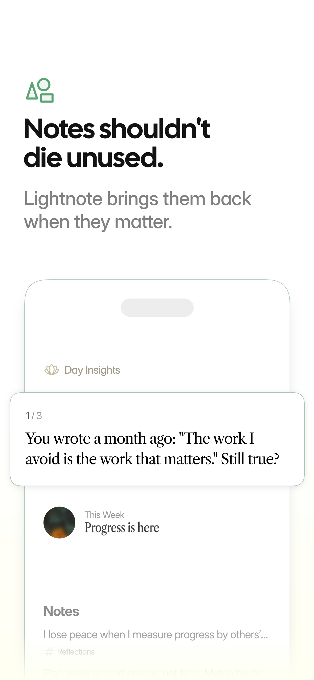 Lightnote: AI Brain Dump