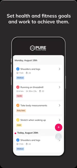 PURE Personal Training screenshot 4
